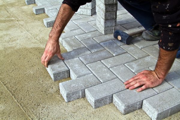 Concrete Paver Installation in Howell