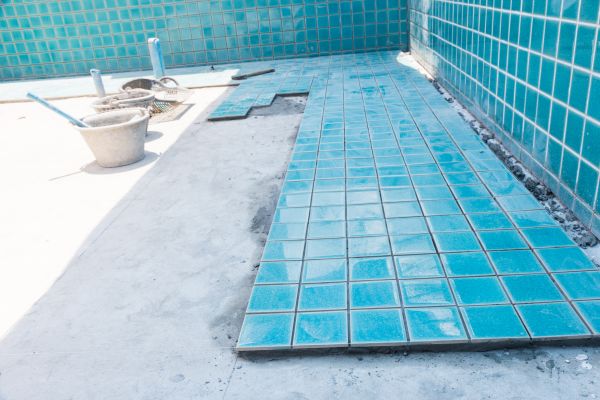 Pool Flooring Installation in Howell
