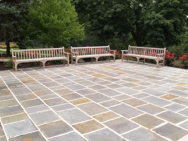 Slate Patio Installation in Howell